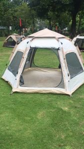 Waterproof Automatic Double Layer Outdoor 6 Person Instant Camping Family Tent Extra Thin materials