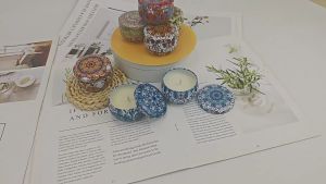 เทียน เทียนหอม เทียนหอมอโรม่า เทียนหอมไขถั่วเหลือง เทียนหอม เทียนหอมไขถั่วเหลือง ขนาด 60g kk99