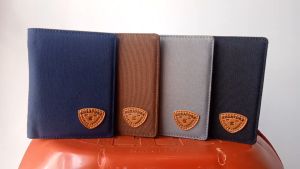 Dompet Pria Aesthetic Distro Variasi Warna Bahan Canvas Wallet Men Penyimpanan Uang COD