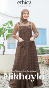 GAMIS ETHICA MIKHAYLA 08 DRESS TERBARUU DAILY KASUAL KEKINIAN KONDANGAN KULIAH TERMURAHHH