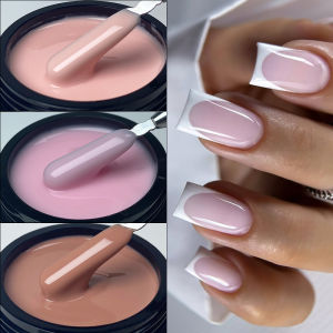 Jillnails 50g French Pink Liquid Builder Nails Gel Nails Building UV Gel for Nail Extension Shape