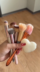 Beauty Brush Cleansing Soap – 2-In-1 Solid Cleanser For Beauty Tools (Brushes Puffs And Sponges)