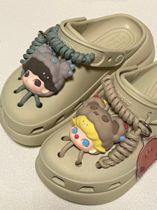 Authentic Dimoo Bubble Matte Shoe Flowers Crocs Hollow Shoe Buckle Customizable Shoe Flowers Accessories for DIY Shoes