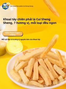 CUISHENGSHENG | Combo 12 Gói Khoai Tây Chiên Giòn (20g/gói) - Vị Hải Sản & Mật Ong Bơ