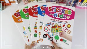 Sách - Stickers For Kids - Song ngữ Anh Việt - Ndbooks