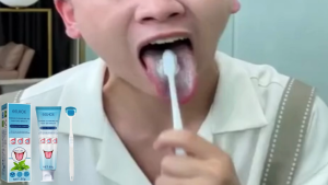 EELHOE ชุดทำความสะอาดลิ้น Tongue Cleaning Kit เจลทำความสะอาดลิ้น ที่ทำความสะอาดลิ้น แปรงทำความสะอาดลิ้น ทำความสะอาดลิ้นเคลือบ ลดแบคทีเรีย Fresh Breath Reduce Bad Breath ลมหายใจสดชื่น การดูแลช่องปาก