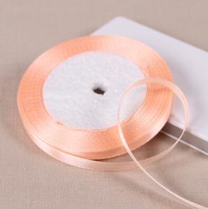 0.6cm 25Yards/Roll Pink Color Satin Ribbon For Crafts & Sewing Christmas Wedding Party Decoration Gift Wrap Handmade DIY Ribbons