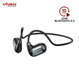 VIVAN SPORT S Open Ear OWS TWS Olahraga | Bluetooth 5.4 | Dual ENC Powerfull Bass - Garansi Resmi 1 Tahun