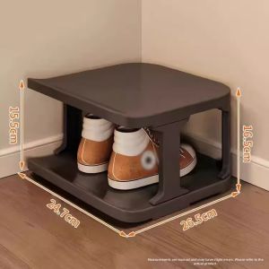 ZHENG FU | Foldable Space-Saving Shoe Rack Narrow Small Entryway Multi-Layer Shelf