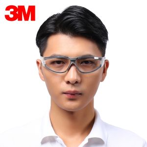 3M Goggles Anti-UV 11394 Impact Resistant Men Riding Glasses Anti-Fog Anti-Sand Goggles Laboratory Protective Glasses