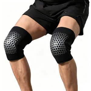 1Pair 7mm Knee Sleeves for Men WomenWeightlifting Powerlifting Knee SupportKnee Braces for SquatsGym Training & Heavy Lifting