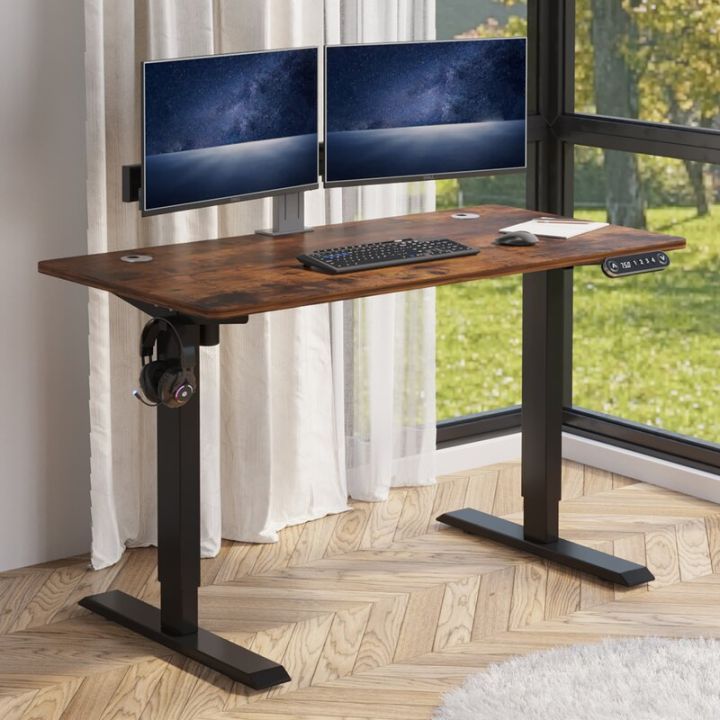 Mxtark 48 inches 1.2M Electric Standing Desk Single Motor Desk Height