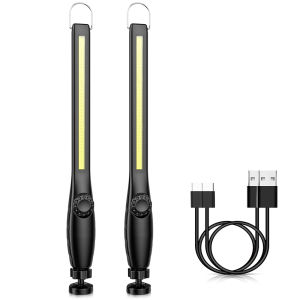 XIWANGFire | USB Rechargeable 700LM LED Work Light，Handheld Job Site Magnetic Security Lighting for Repair Camping Fishing Home Emergency