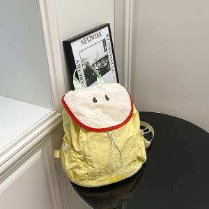 Minimalist Fruit College Style Large Capacity Backpack