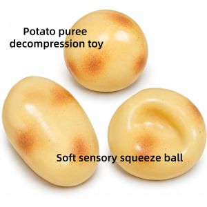 Portable new potato toy with slow rebound and soft squeezing desktop decoration and stress relief toy