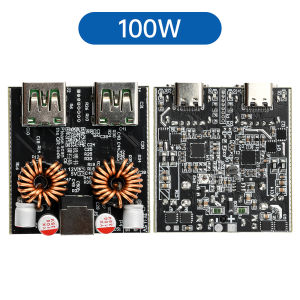PD 100W 140W Desktop Charger Module DC 6-30V Full Protocol DIY Motherboard Fast Charging Module Supports PD QC AFC FCP VOOC