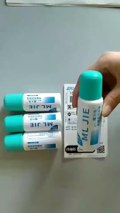 50ml Thermal Paper Correction Fluid / Pen Penghilang Cairan Tinta Resi / Roller Stamp Information Remover