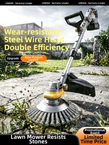 LONGKE | Electric Lithium Battery Powerful Handheld Lawn Mower