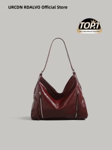URCDN RDALVO | Retro Niche Stylish Large Capacity Womens Tote Bag