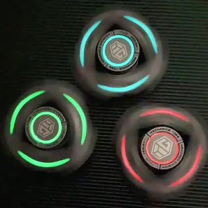 Meade | New Technology Metal Alloy Luminous Gyro Smart Black Technology Fidget Spinner Hand Stress Relief Toy Boy Adults Birtday Gifts