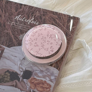 Magnetic Phone Holder for iPhone 16 15 14 13 12 Pro Max Cute Floral Grip Stand for Girls Women Pop Socket Style Phone Mount