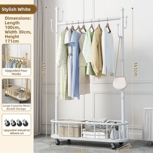 Luxe Mobile Standing Clothes Rack
