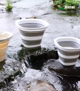 LoveFamily ถังน้ำพับได้ พับเก็บได้ประหยัดพื้นที่ห้อง ถังน้ำยืดพับได้ ขนาด5-10ลิตร กะละมังพับได้ ถังน้ำยืดพับได้ ส่งจากไทย