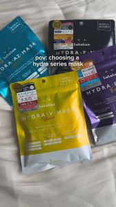 Lululun Hydra Series (7 Sheets / 28 Sheets) Facial Mask |  Hydra Vitamin | Hydra EXosome | Hydra AZ | Limited Edition Hydra F