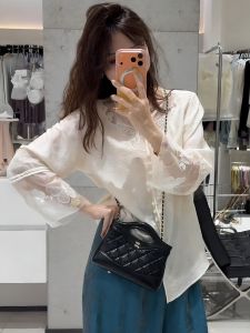YINGDAI | New Chinese Style Butterfly Embroidery Shirt