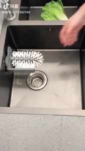 Dụng Cụ Rửa Cốc Ly Gắn Bồn Tiện Dụng Trong Ngoài 2 In 1 - Cọ Vệ Sinh Bình Sữa