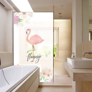 Talao Frosted Opaque Glass Window Film Shower Door Toilet Peep-proof Kitchen Paper-cut for Window Wide 45cm