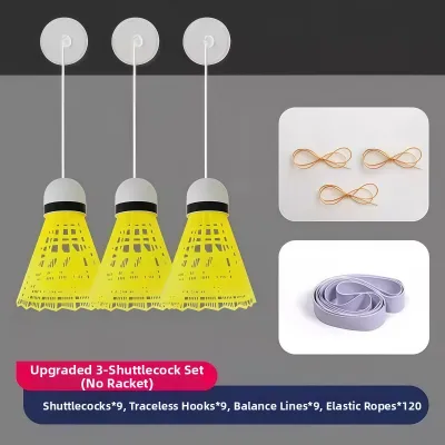Automatic Rebound Shuttlecock Trainer Solo Practice Equipment