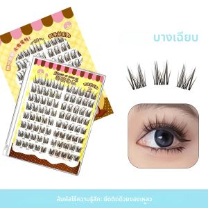 ขนตาแม่เหล็ก 80 ช่อ ไม่ต้องใช้กาว ขนตาธรรมชาติ ดูเป็นธรรมชาติ ใช้ซ้ำได้ ขนตาปลอม ฟู งอน บางเฉียบ สวมใส่สบาย