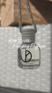 LP | Aromatherapy on the Go Hanging Diffuser Premium Essential Oil for Car Office & Home 5ml