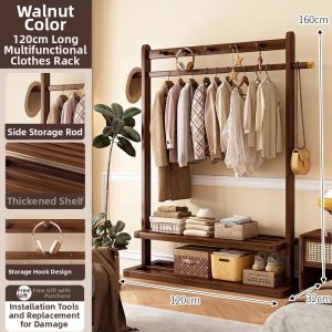 TUOJUE | Mobile Non-wood Simple Standing Coat Rack