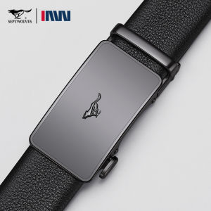 SEPTWOLVES | Leather Belt For Men
