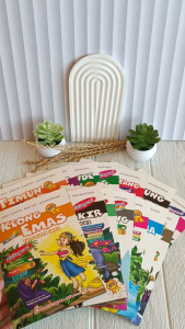Paket Hemat 8 Buku Anak Cerita Rakyat Nusantara Billingual Full Colour