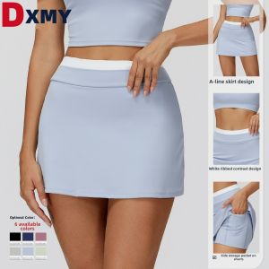 Anti-Exposure A-Line Skirt Pants