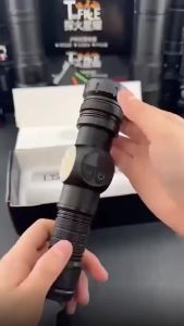 Outdoor High Strong Power Flashlights USB Rechargeable Magnetic Tactical Torch With COB Side Light Camping Fishing Zoom Lantern