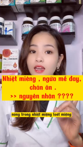 Acumino Baby Bổ Gan Giải Độc Mề Đay Mẩn Ngứa Cho Trẻ Dạng Ống Nước Vị Ngọt Dễ Uống Hộp 20 Ống