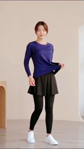 Celana Legging Rok Olahraga Senam Sport Outdoor Premium Quality - Zumba Alat Wanita