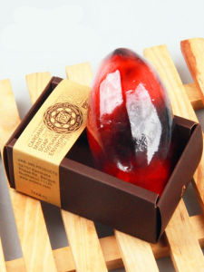 สบู่หอมดอกกุหลาบธรรมชาติสีแดงใส อบสด ความชุ่มชื้น ลดริ้วรอย สบู่ล้างหน้า สบู่อาบน้ำ ของขวัญจากธรรมชาติ