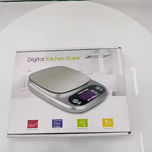TURTLE 5kg/0.1g Stainless Steel Digital Kitchen Scale Food scale kitchen baking cooking scales