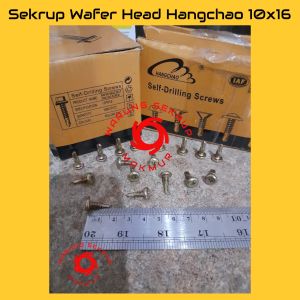 (50 pcs) Sekrup Roofing Wafer Head SDS #10x16 / Skrup Wafer Head 1.6CM