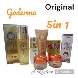 (ORIGINAL)SUPER pemutih yu chun mei goderma 5in 1 dengan serum essense 100ml
