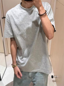 เสื้อยืดแขนสั้นคอตุ๊กตาลายดอกไม้สำหรับผู้ชาย ทรงหลวม สไตล์ย้อนยุค ลำลอง เอวสูง แฟชั่นฤดูร้อน ระบายอากาศได้ดี