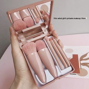 Molandi Makeup Brush Set Soft Bristle Mini Portable Tool for Powder Blush Eyeshadow Concealer Highlighting Full Kit