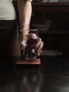 JOTO | Heat Resistant Japanese Striped Glass Cup
