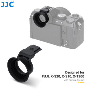 JJC Soft Silicone Camera Eyecup for Fujifilm X-S20 X-S10 X-T200 Eyepiece Eye Cup Viewfinder for Camera Hot Shoe Dustproof