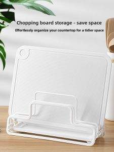 Asvel | With Drainage Tray And Non-drilling Knife Board Rack